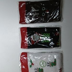 Women's Knee Socks Christmas 3 pair